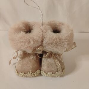 Plush Boot Tree Decor Ornament